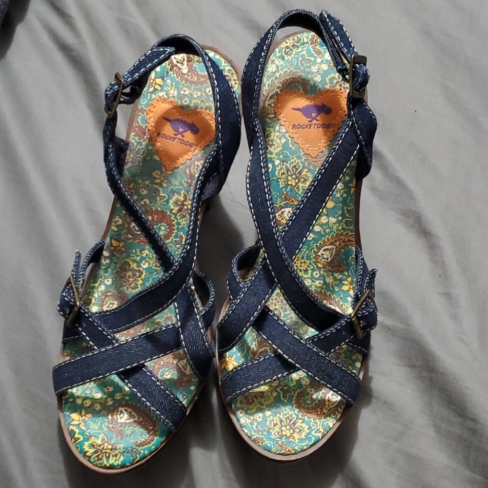 Rocket Dog Chunky Heel Sandals